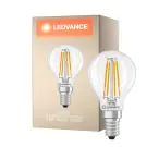 Ledvance Classic LED E14 Poire Filament Claire 3.8W 806lm - 827 Blanc Tr&egrave;s Chaud | &Eacute;quivalent 60W