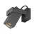 SLV Theo Support Applique Murale Aluminium Anthracite | IP65 - Extérieur - Convient pour 1x GU10 Max. 7W - Dimmable