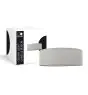 D'Lite Plafonnier Lunelle 30cm Textile Gris | Convient Pour 2x E27 