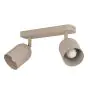Eglo Plafond Spot Tilston Acier Sablonneux | Convient pour 2x E14